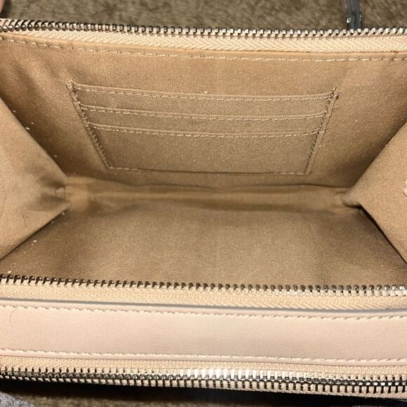 Nine West Prosper Mini Cameo Pink Triple Gusset Crossbody Handbag NEW $69 - Picture 6 of 7